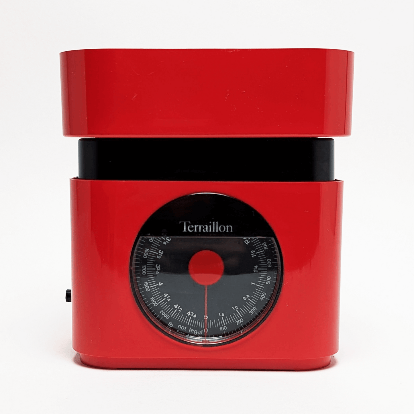 Vintage Red Terraillon Kitchen Scale France 1970s | Kitchen Tools & Utensils | Artisan Accessories