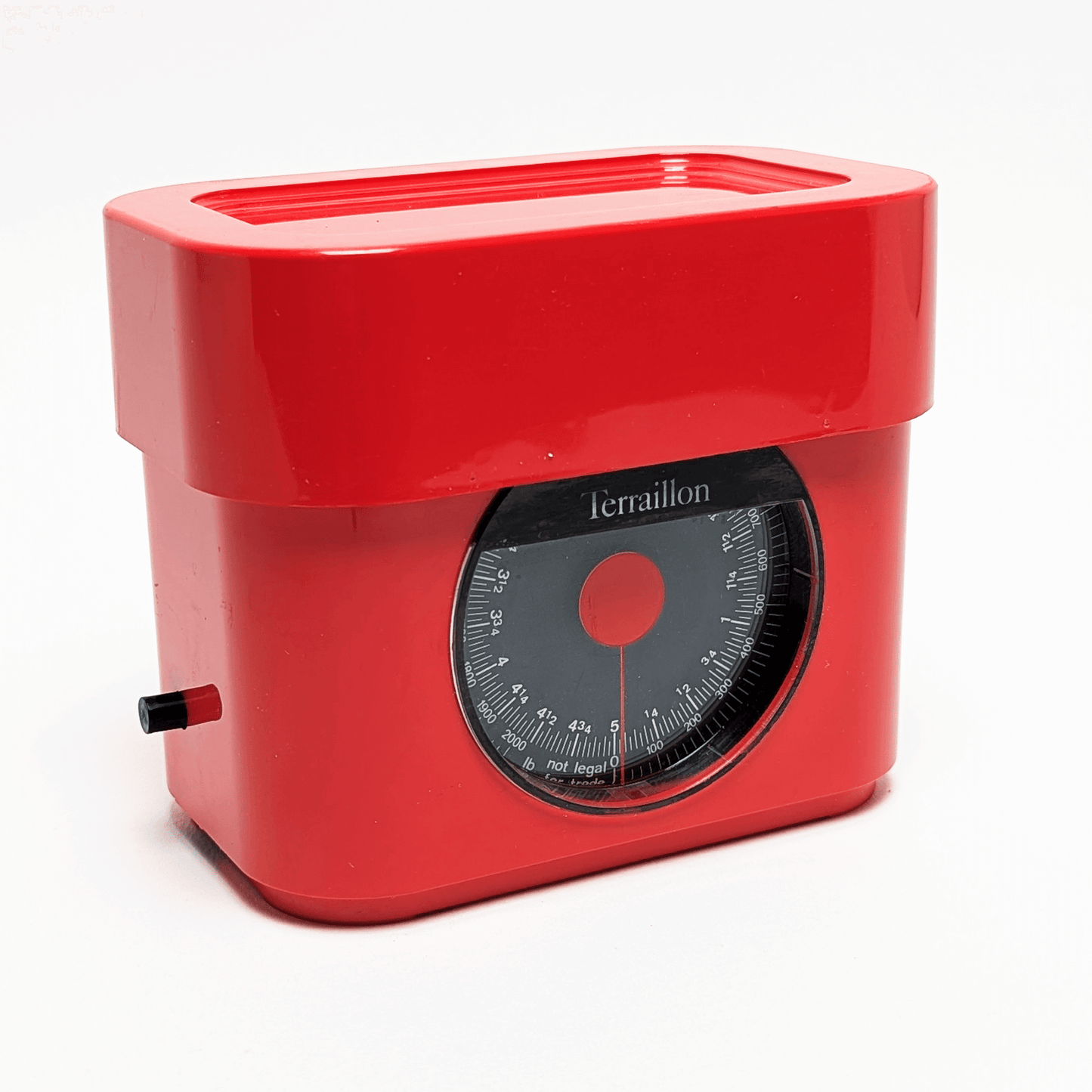 Vintage Red Terraillon Kitchen Scale France 1970s | Kitchen Tools & Utensils | Artisan Accessories