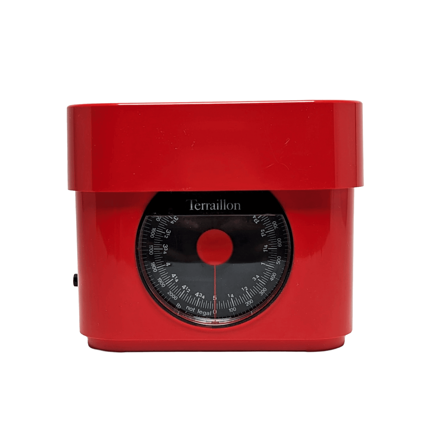 Vintage Red Terraillon Kitchen Scale France 1970s | Kitchen Tools & Utensils | Artisan Accessories