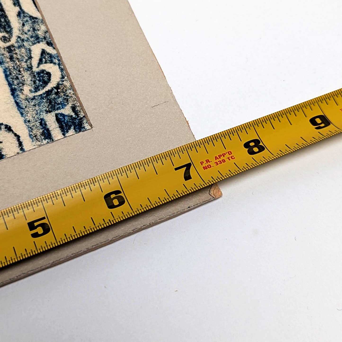 7" x 9.5" Vintage Gravestone Rubbing | Collectibles | Artisan Poster