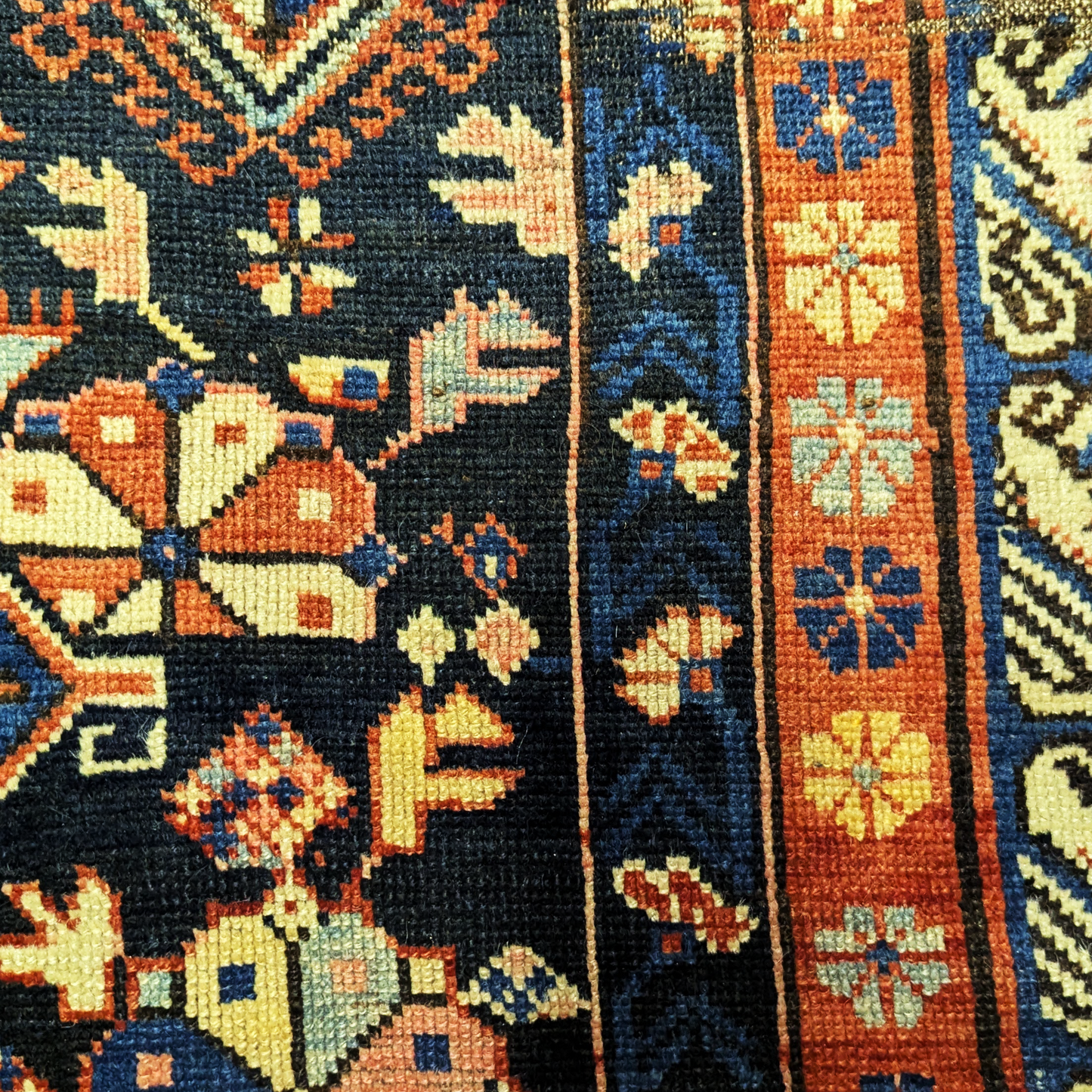 Antique Seychour Caucasian Rug - 4' x 6' – Rug for modern homes | Beyond The Village