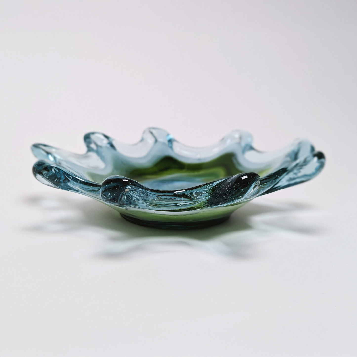 Simple 9" Art Glass Catchall