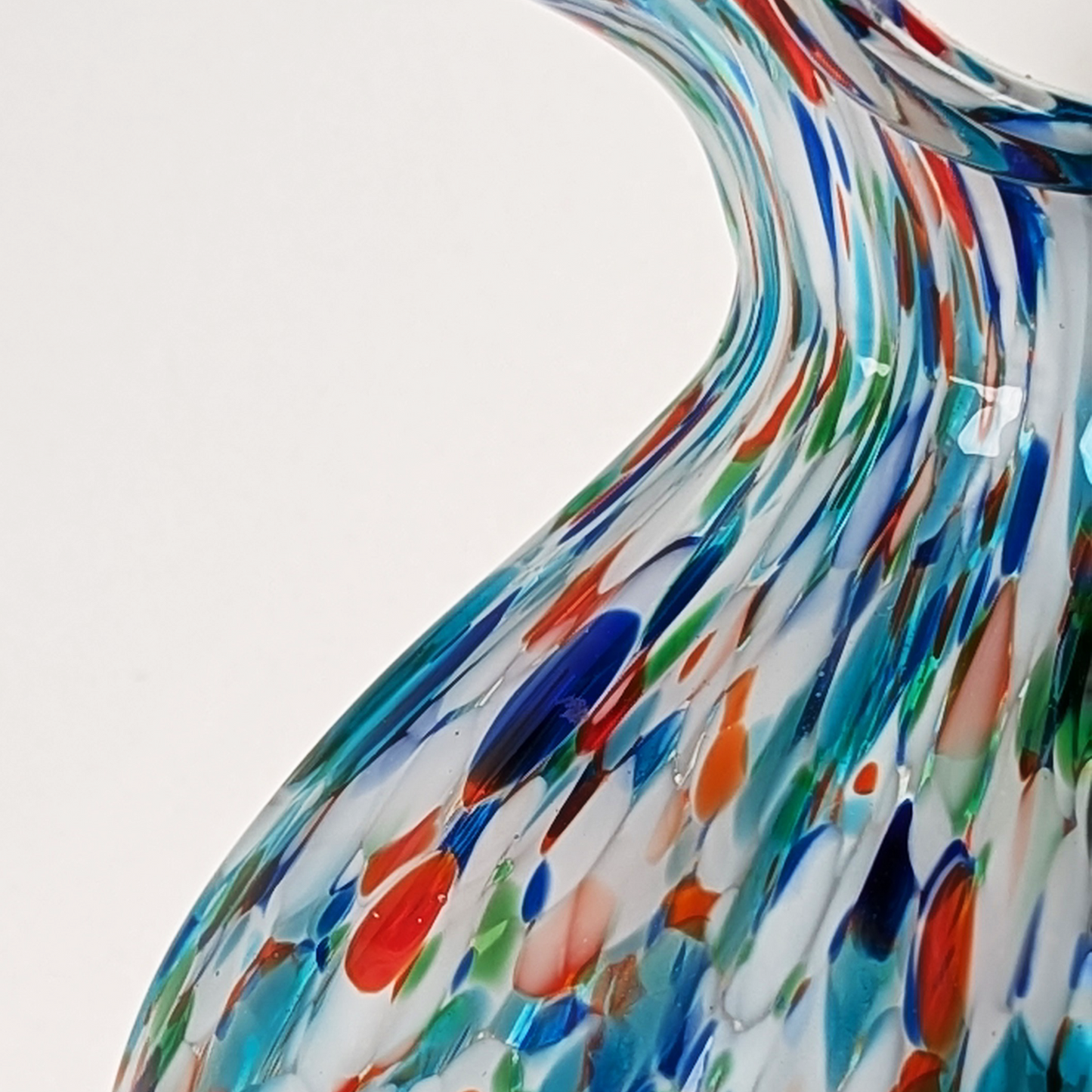 6.5" Fratelli Toso Murano Swirl Vase