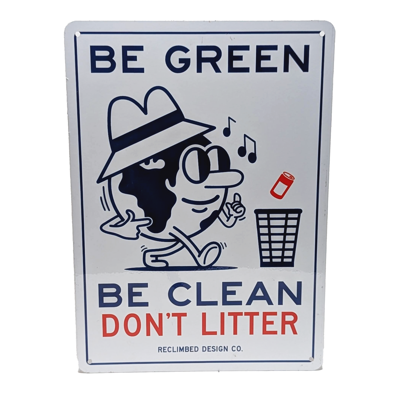 Custom Metal Recycling Sign