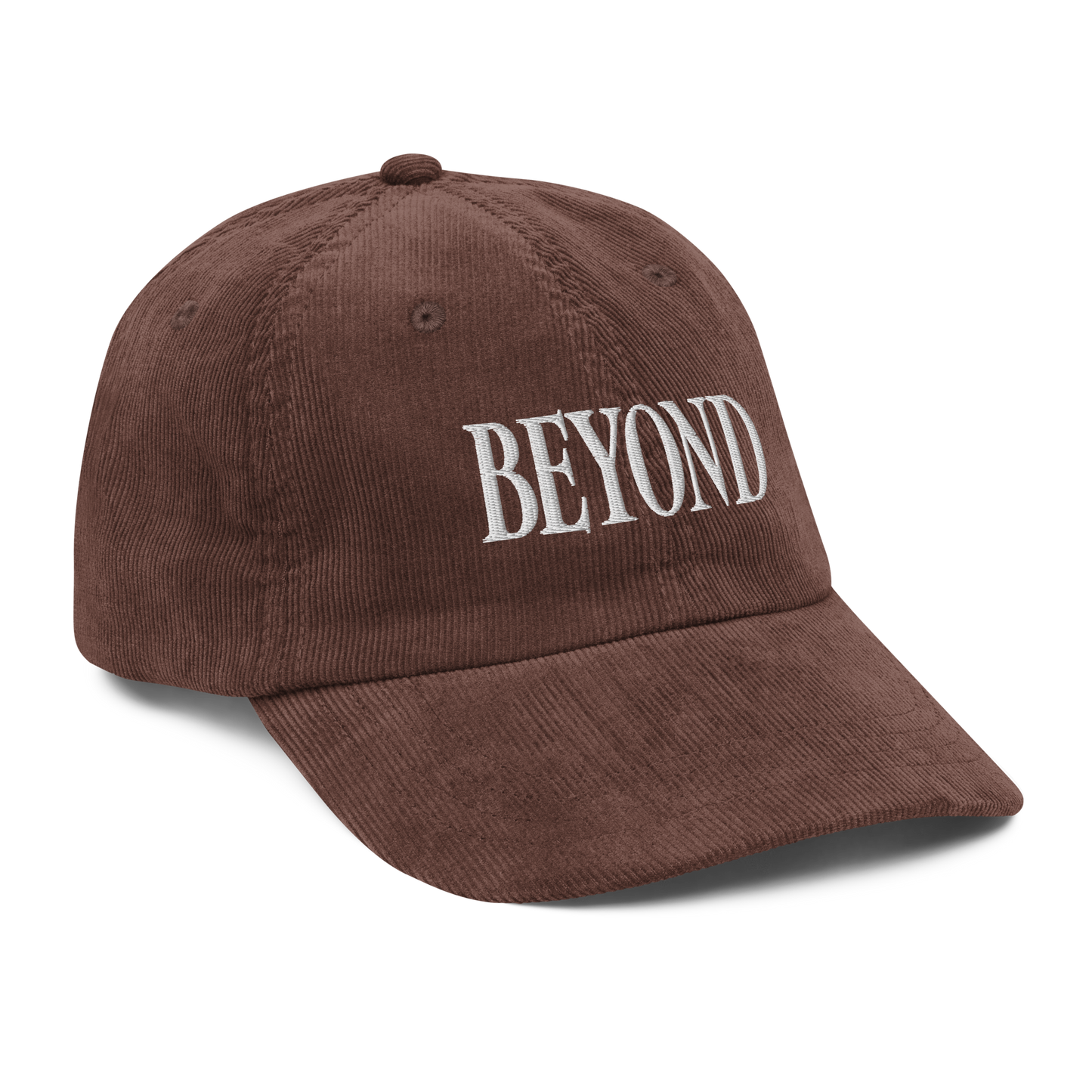 Handcrafted Clothing - BEYOND Hat - Brown Corduroy by Beyond The Village