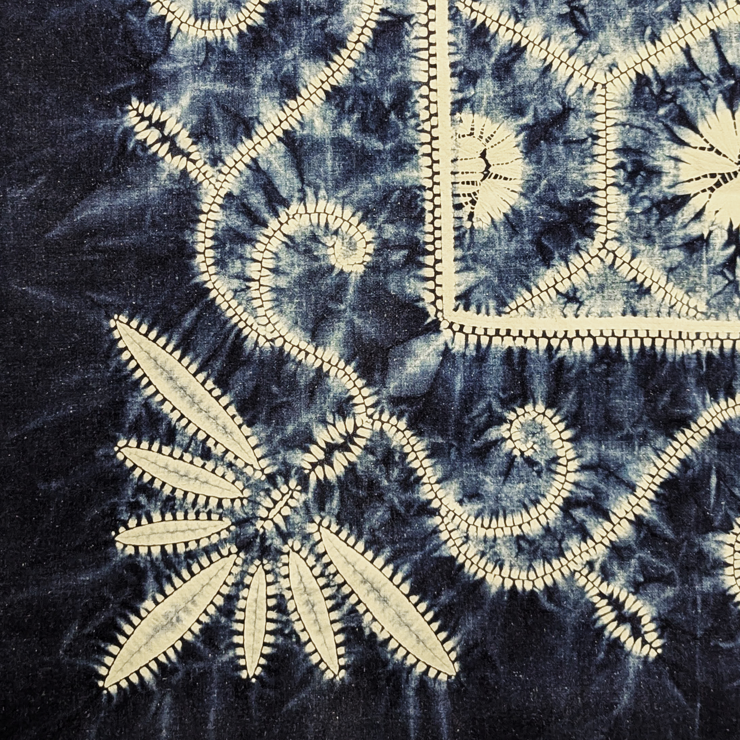 Hand-Dyed Shibori Tapestry