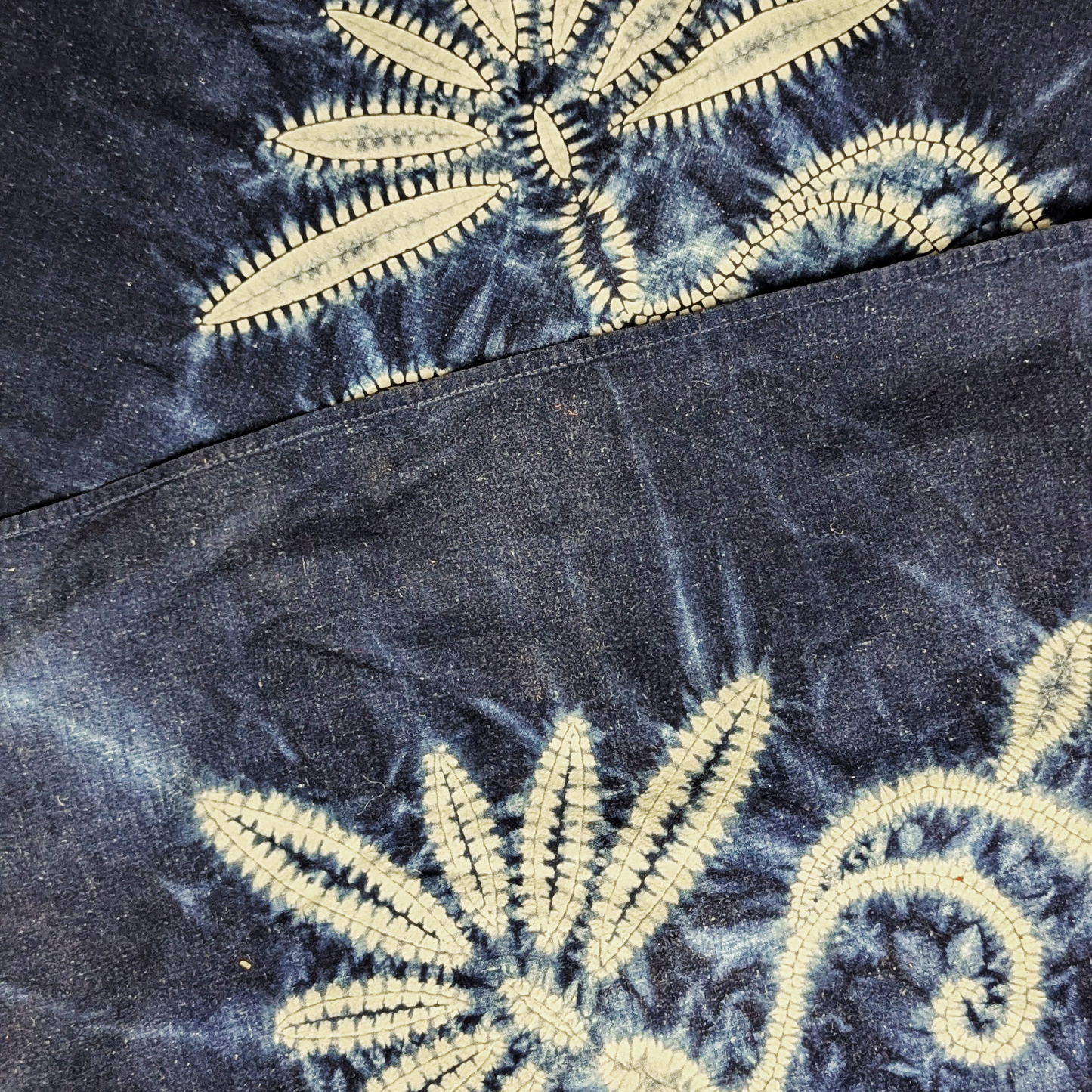 Hand-Dyed Shibori Tapestry