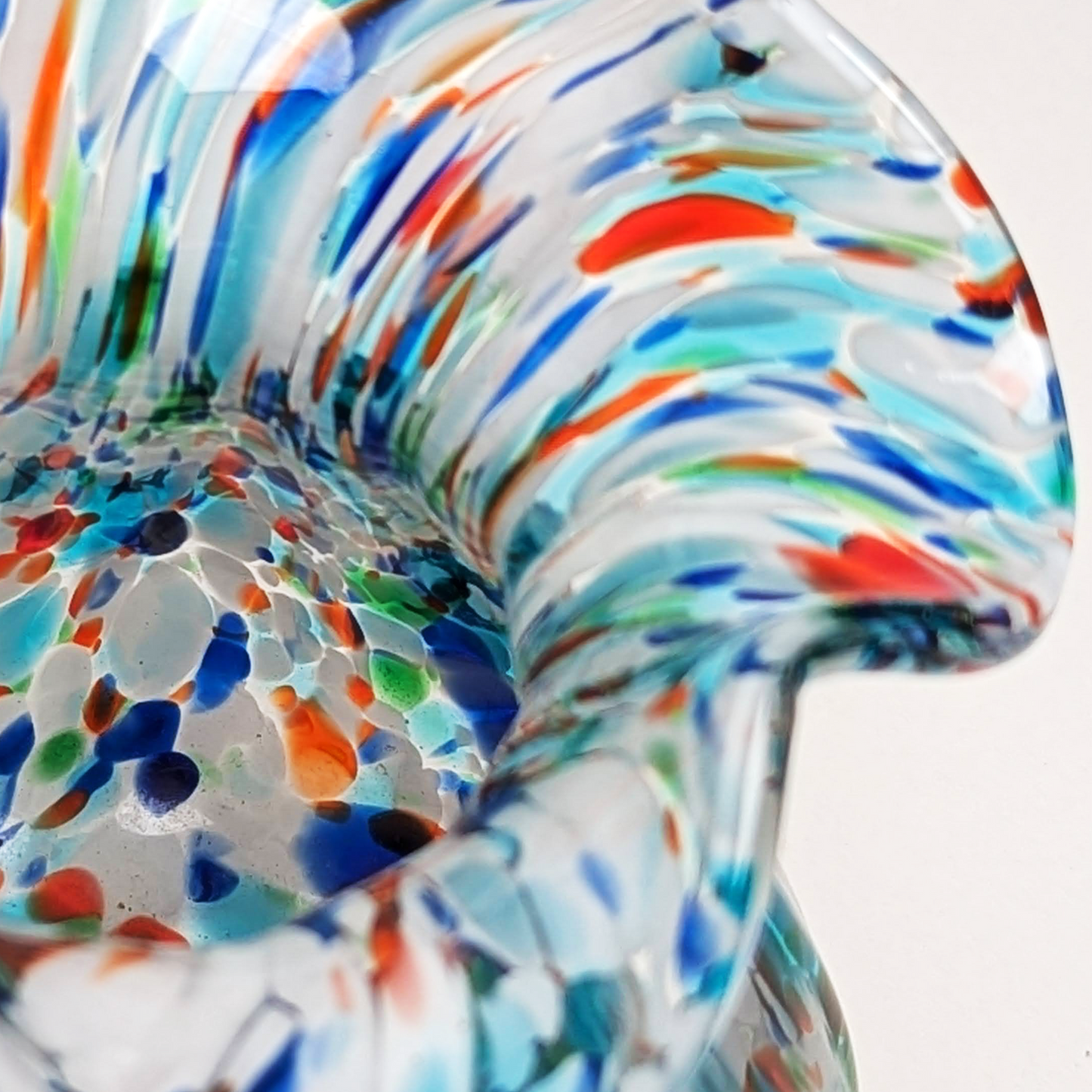 6.5" Fratelli Toso Murano Swirl Vase