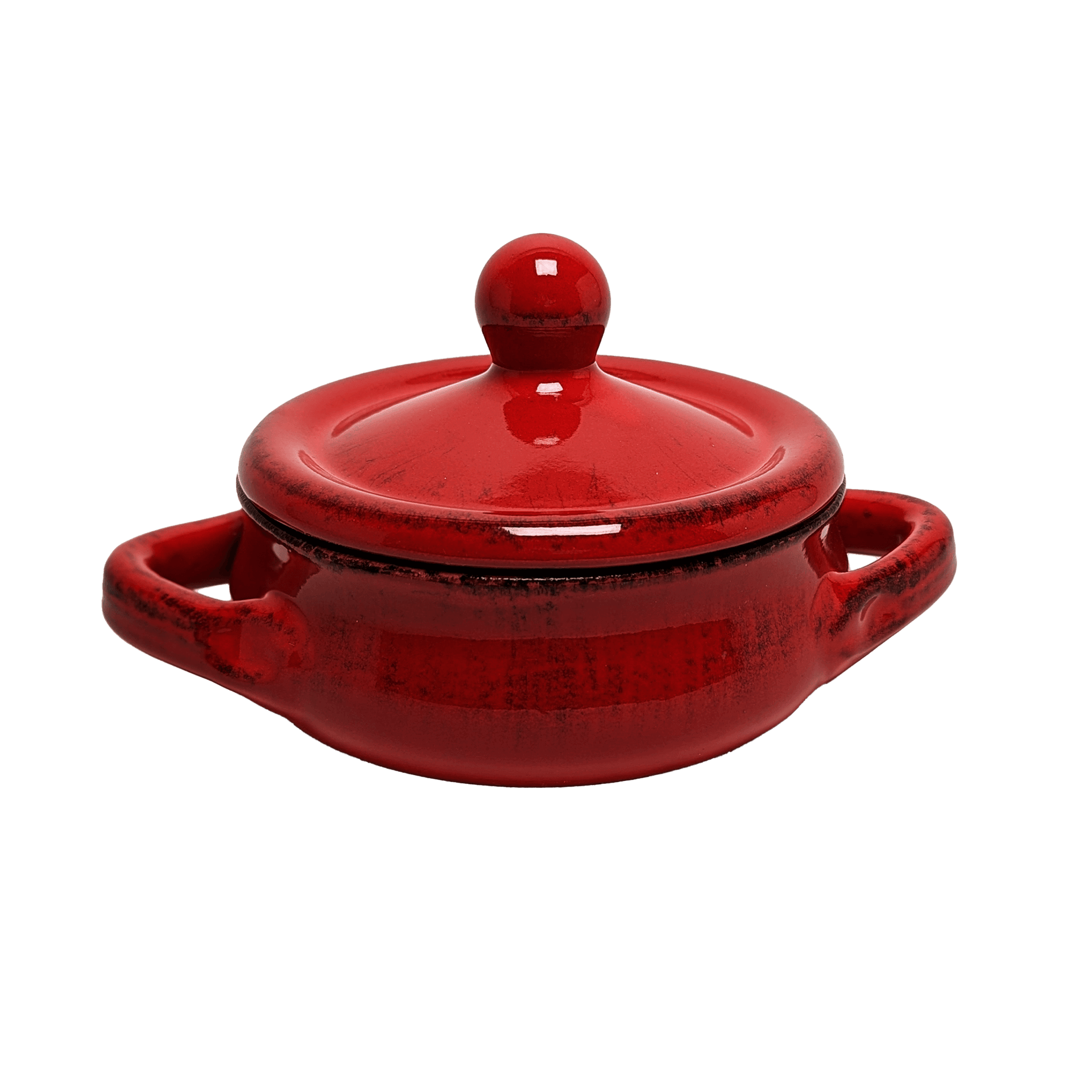 Handcrafted Home Decor Red De Silva Casserole Dish