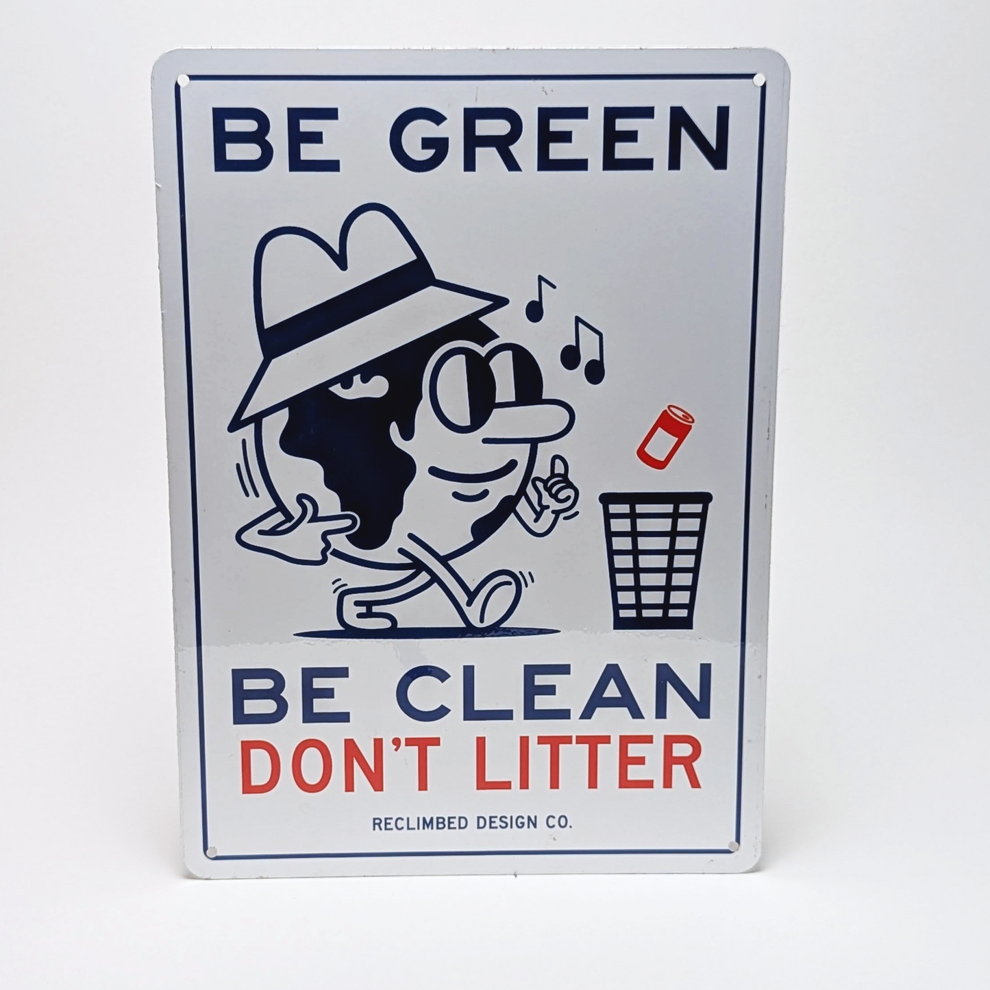 Custom Metal Recycling Sign