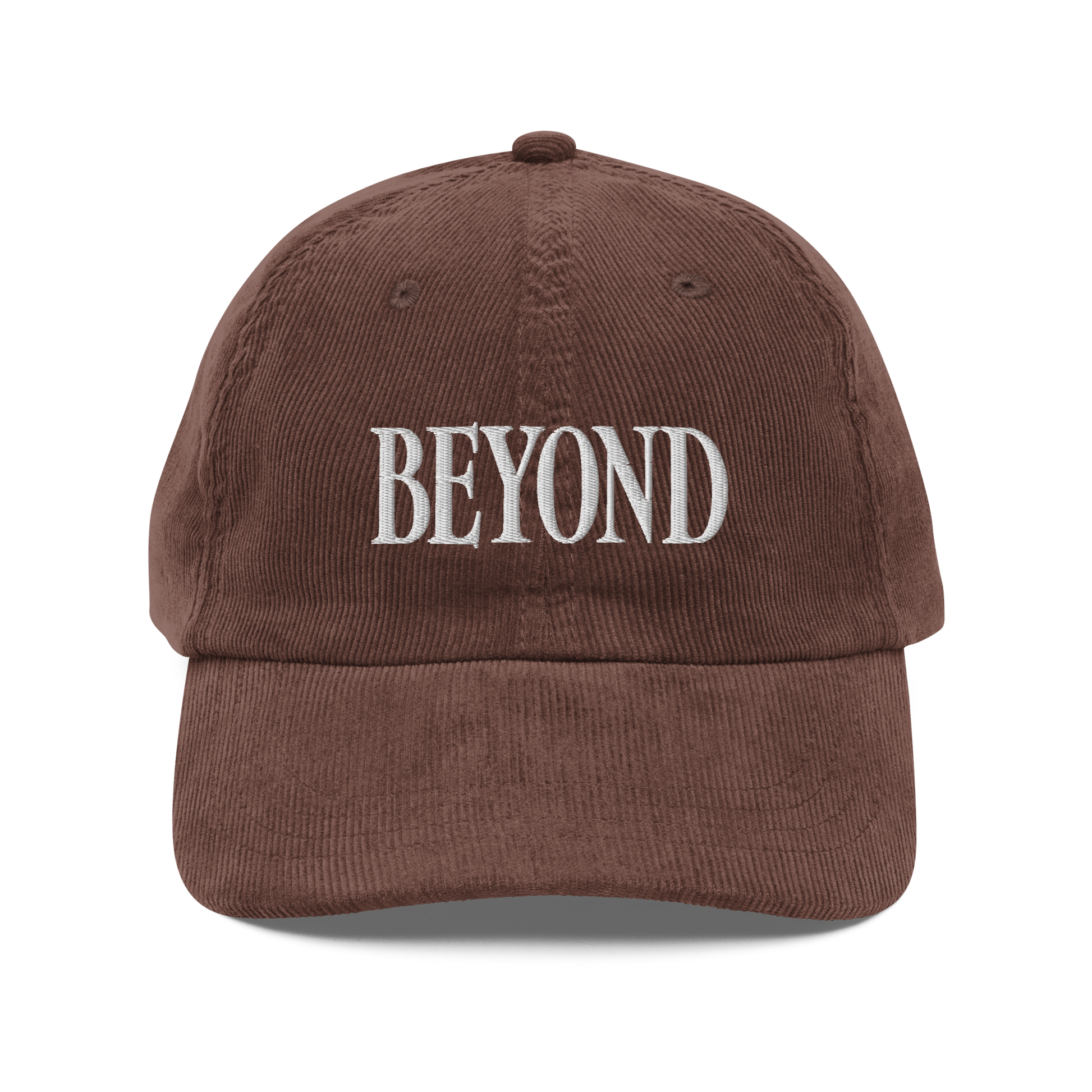 Handcrafted Clothing - BEYOND Hat - Brown Corduroy by Beyond The Village