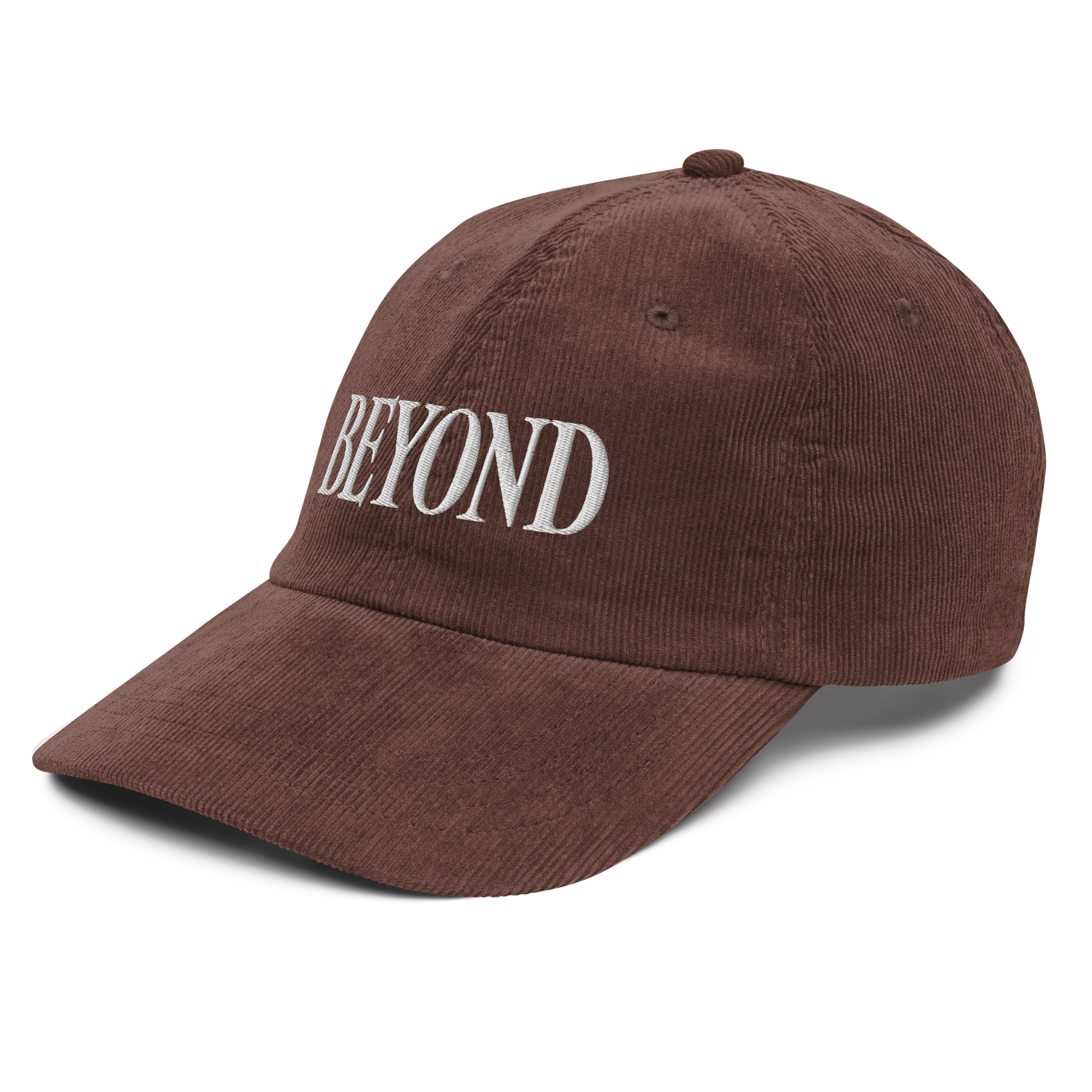 Handcrafted Clothing - BEYOND Hat - Brown Corduroy by Beyond The Village