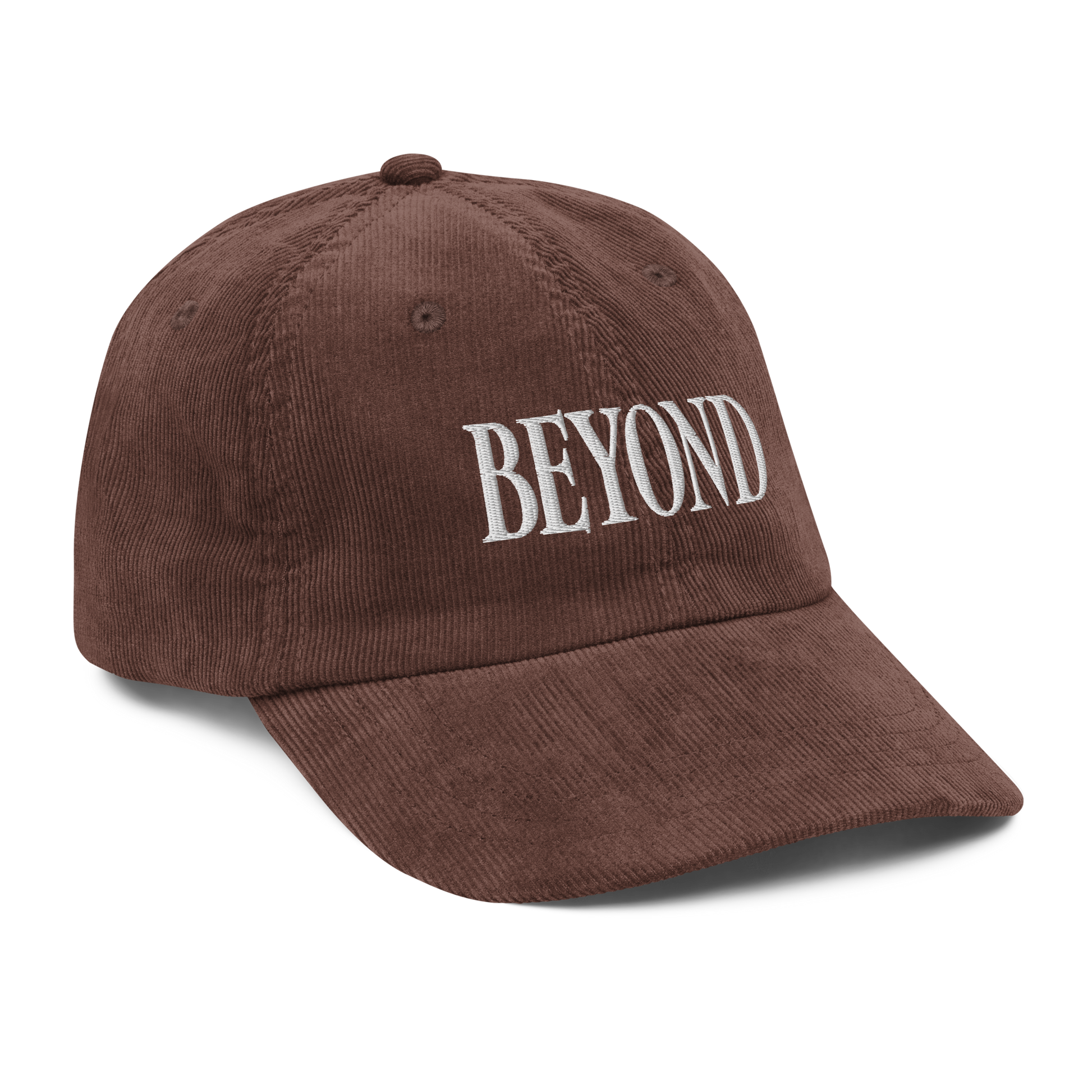Handcrafted Clothing - BEYOND Hat - Brown Corduroy by Beyond The Village