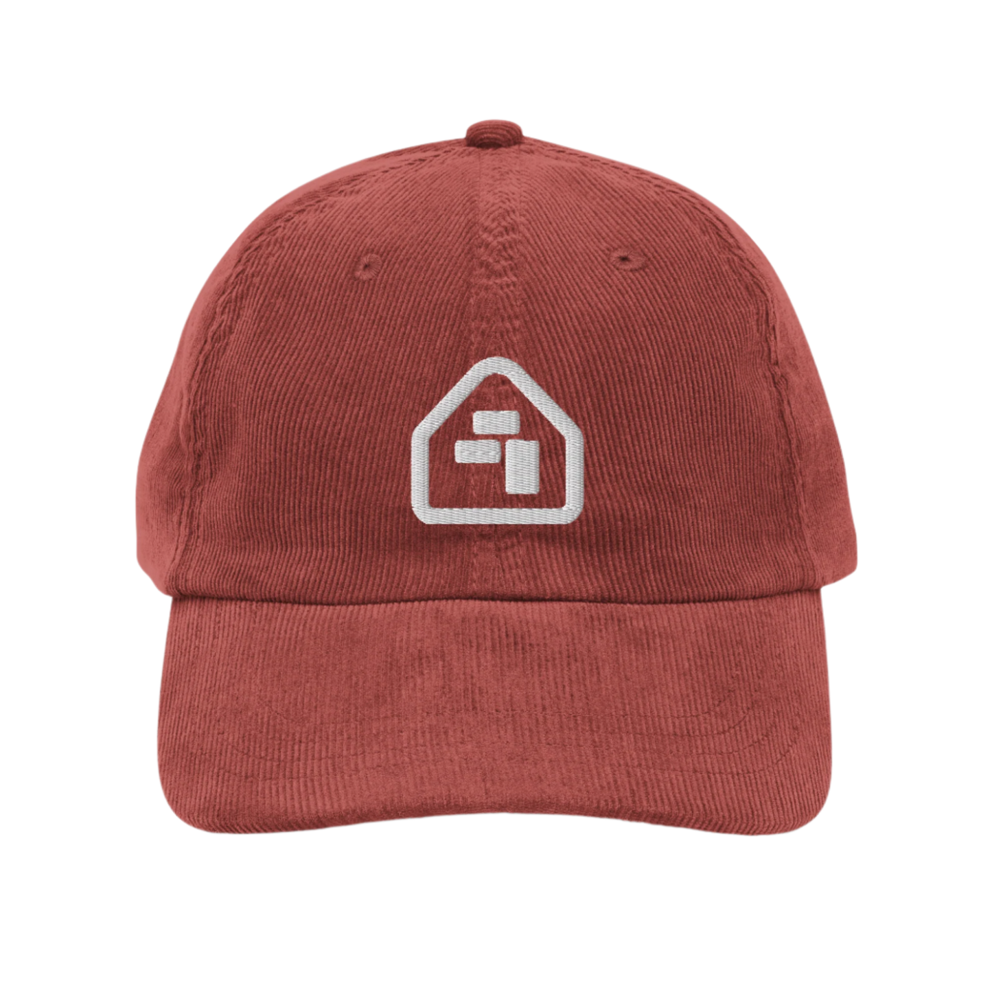 Logo Hat - Burgundy Corduroy